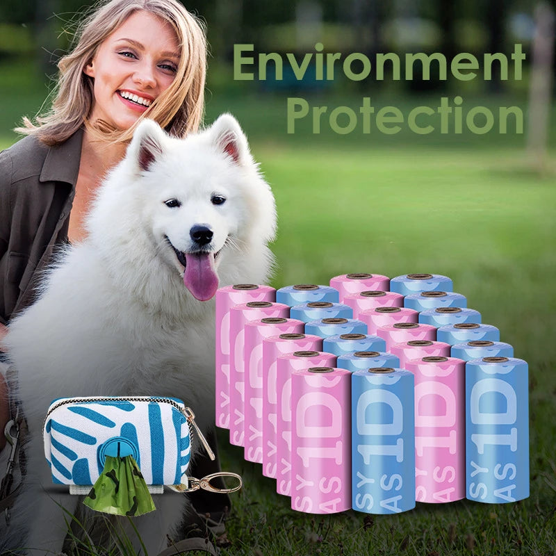 Must-Have EPI Biodegradable Pet Garbage Bags – Eco-Friendly Poop Bags with Dispenser