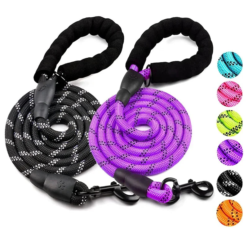 Ultimate Dog Leash: Reflective, Heavy-Duty for Big, Medium, and Small Dogs