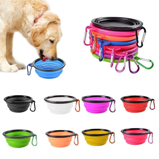 Ultimate Collapsible Pet Bowl – Portable, Folding, and Perfect for Outdoor Adventures