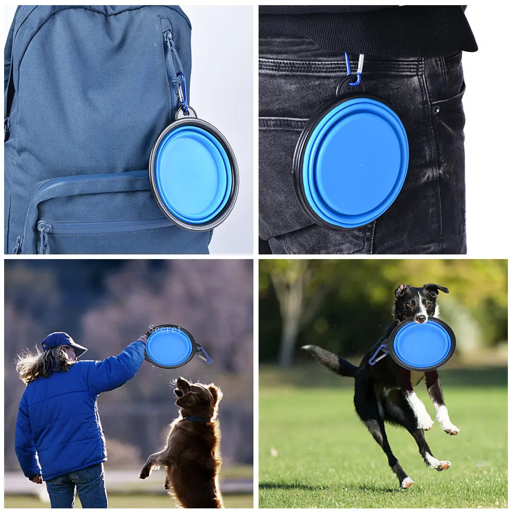 Ultimate Collapsible Pet Bowl – Portable, Folding, and Perfect for Outdoor Adventures